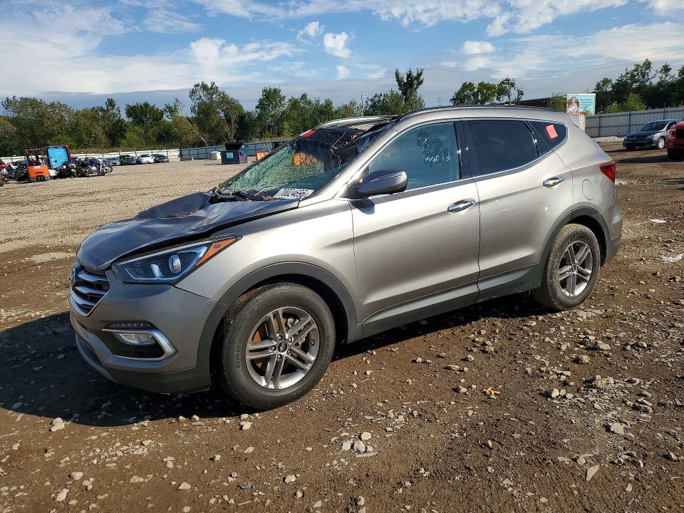 70024696 :رقم المزاد ، 5XYZUDLB7JG567060 vin ، 2018 Hyundai Santa Fe Sport مزاد بيع