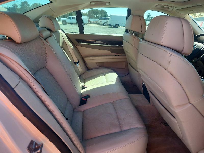 2010 Bmw 750 მანქანა იყიდება აუქციონზე, vin: WBAKC6C50ACL67651, აუქციონის ნომერი: 67835926