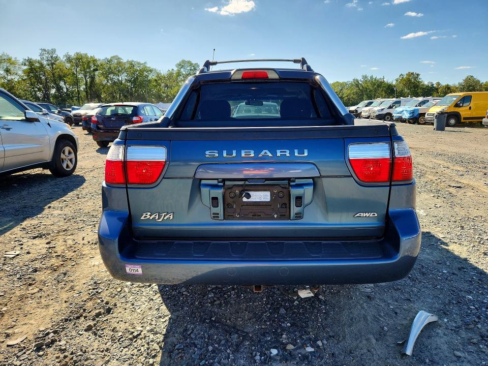 69084096 :رقم المزاد ، 4S4BT62CX67104890         vin ، 2006 Subaru Baja مزاد بيع