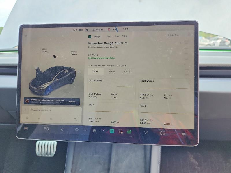 Продажа на аукционе авто 2024 Tesla Model 3, vin: 5YJ3E1ET2RF890264, номер лота: 66290476