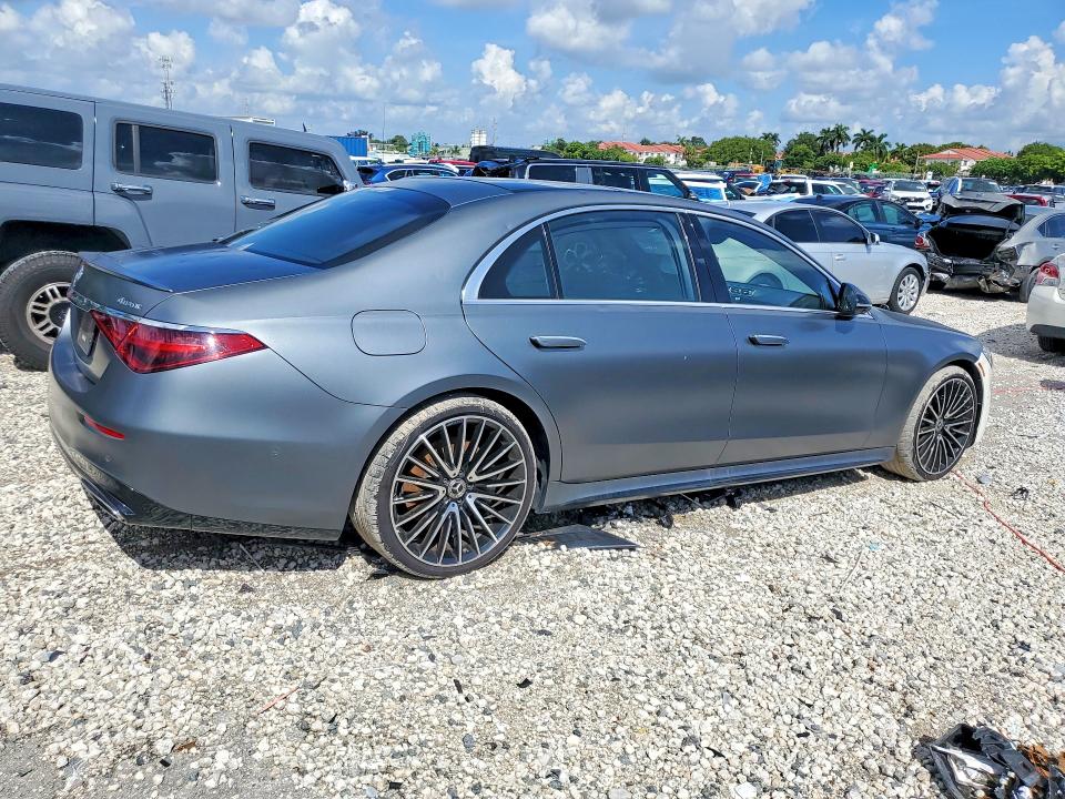 67725396 :رقم المزاد ، W1K6G7GB5NA105145 vin ، 2022 Mercedes-benz S مزاد بيع