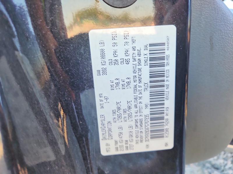 68294106 :رقم المزاد ، 3D7KR28D67G767235 vin ، 2007 Dodge Ram 2500 مزاد بيع