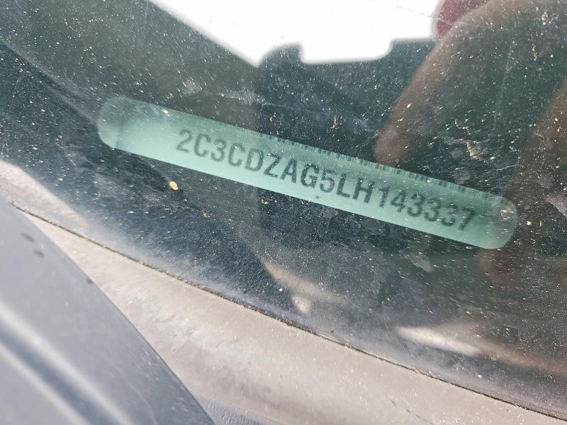 69687896 :رقم المزاد ، 2C3CDZAG5LH143337 vin ، 2020 Dodge Challenger مزاد بيع