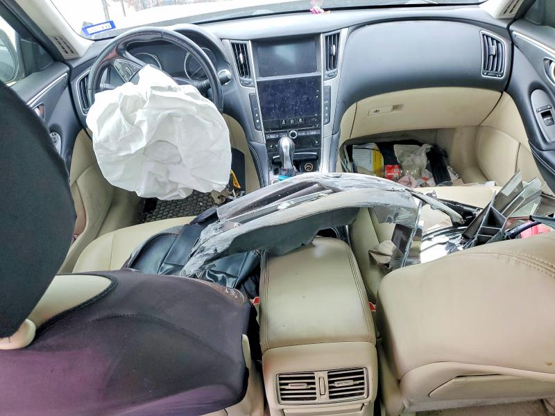 68447226 :رقم المزاد ، JN1BV7AR9FM412809 vin ، 2015 Infiniti Q50 مزاد بيع