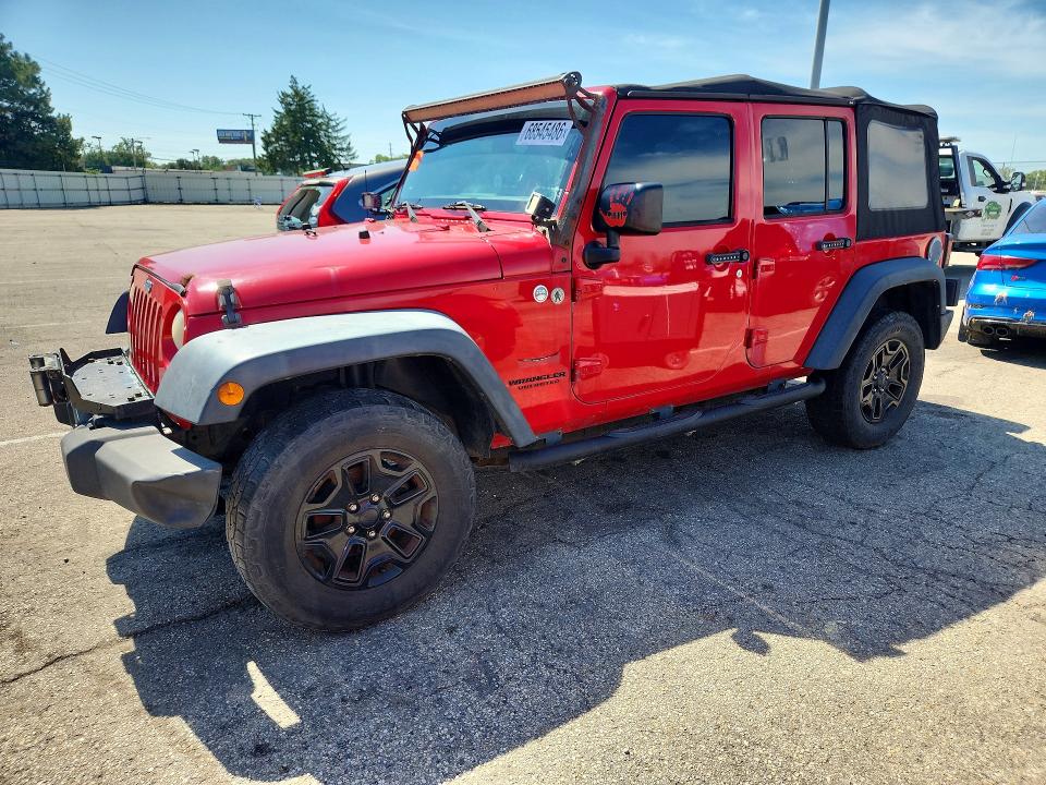 Aukcja sprzedaży 2014 Jeep Wrangler Unlimited, vin: 1C4BJWDG8EL272317, numer aukcji: 68545486
