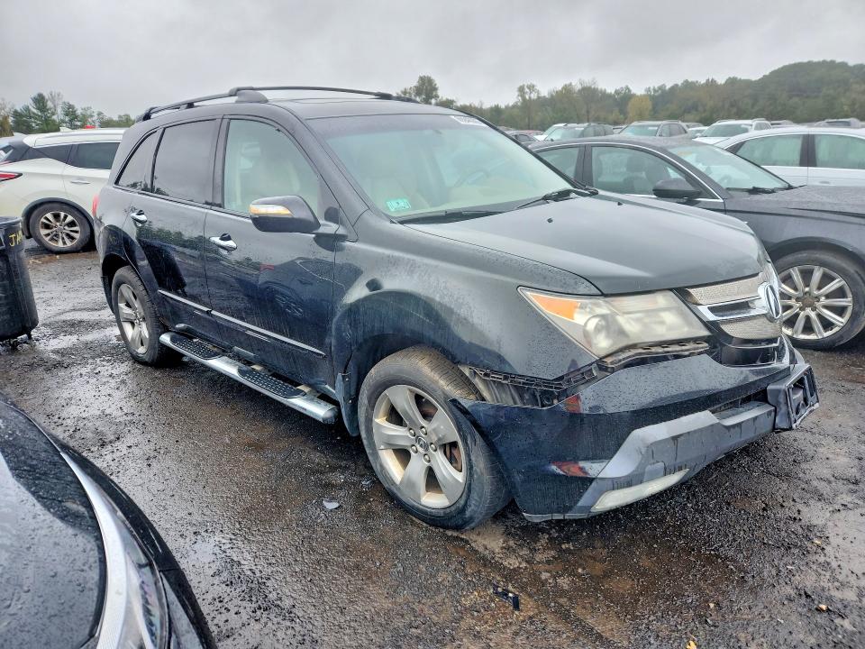 69948906 :رقم المزاد ، 2HNYD28867H503321 vin ، 2007 Acura Mdx مزاد بيع