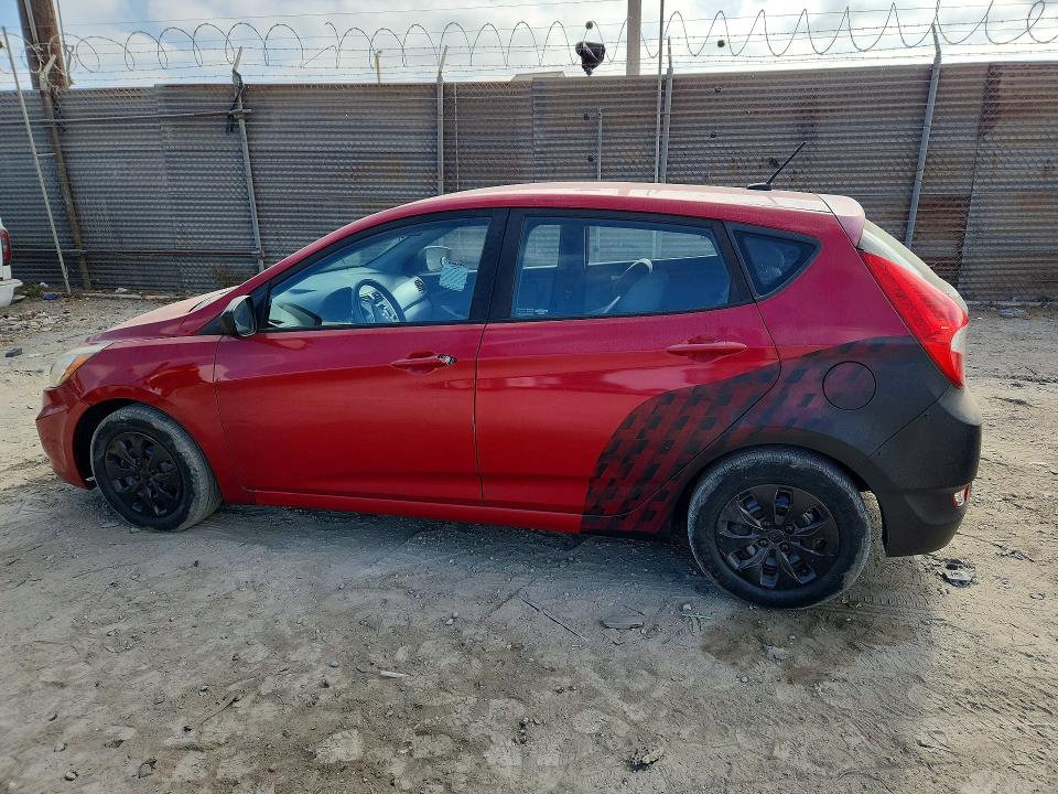 67520446 :رقم المزاد ، KMHCT5AE7HU300419 vin ، 2017 Hyundai Accent مزاد بيع