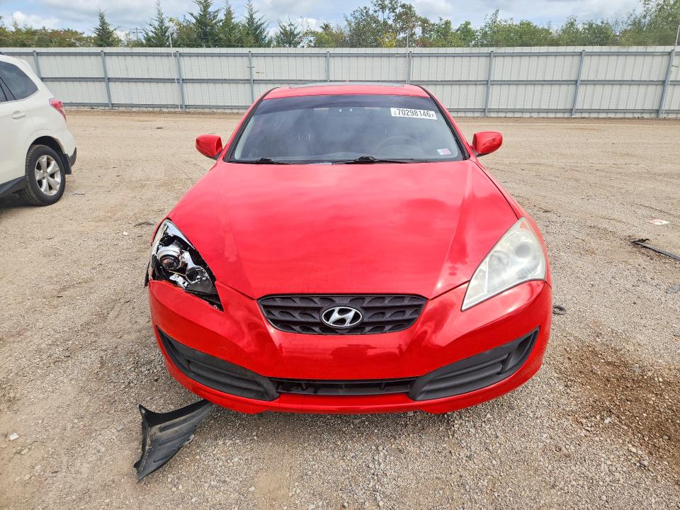 70298146 :رقم المزاد ، KMHHT6KD9AU008603 vin ، 2010 Hyundai Genesis Coupe مزاد بيع