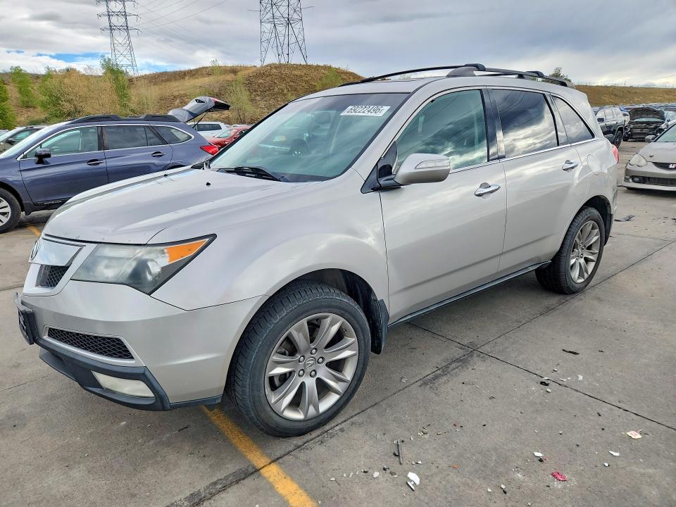 Auction sale of the 2012 Acura Mdx, vin: 2HNYD2H82CH550601, lot number: 69222496
