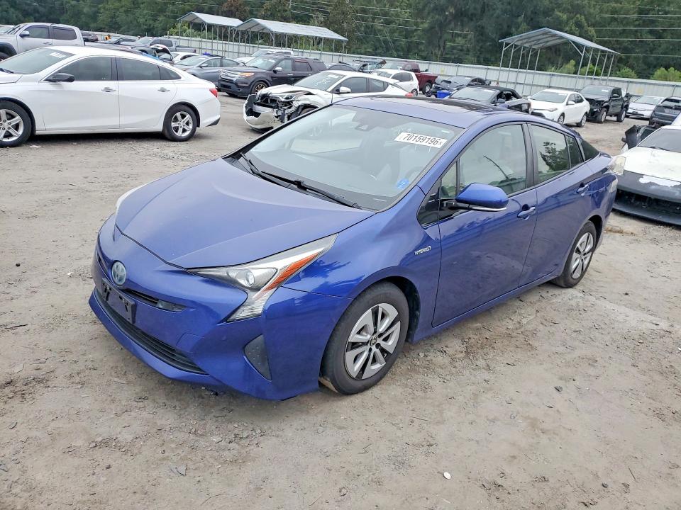 70159196 :رقم المزاد ، JTDKARFU0H3538390 vin ، 2017 Toyota Prius مزاد بيع
