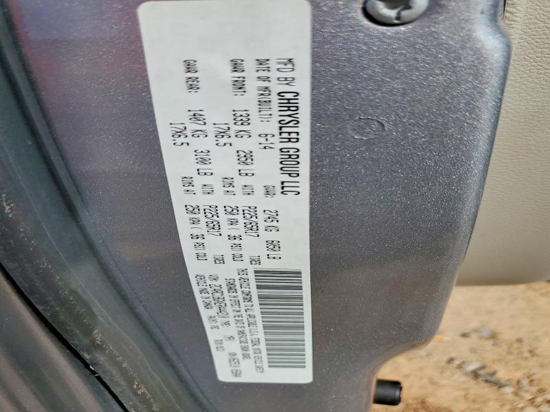 67483536 :رقم المزاد ، 2C4RC1BGXER444210 vin ، 2014 Chrysler Town & Country مزاد بيع
