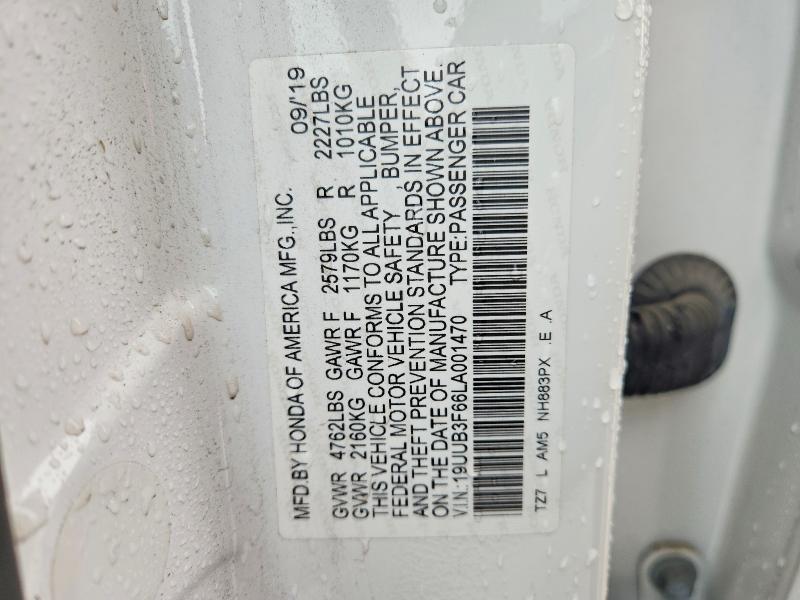 Продажа на аукционе авто 2020 Acura Tlx, vin: 19UUB3F66LA001470, номер лота: 68758736