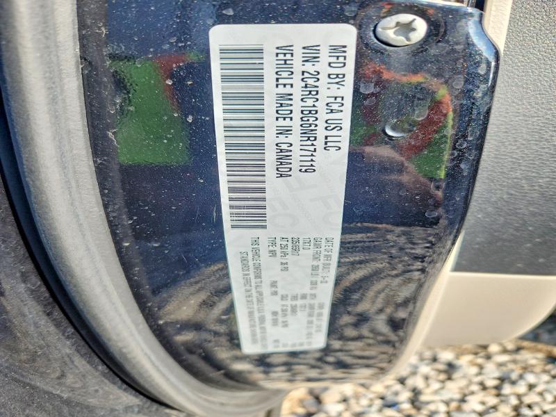 Продаж на аукціоні авто 2022 Chrysler Pacifica, vin: 2C4RC1BG6NR171119, номер лоту: 67901586