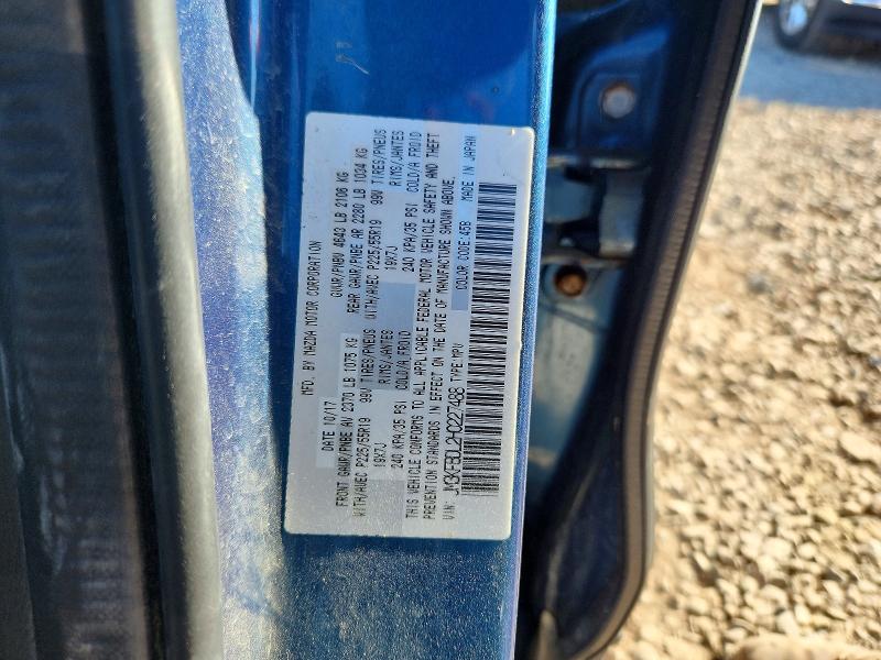 Продаж на аукціоні авто 2017 Mazda Cx-5, vin: JM3KFBDL2H0227488, номер лоту: 70237526