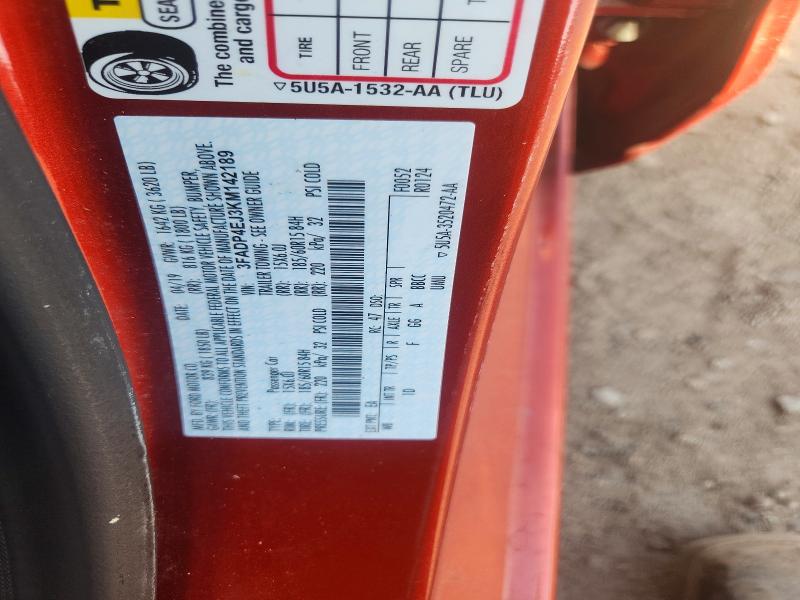 Продажа на аукционе авто 2019 Ford Fiesta, vin: 3FADP4EJ3KM142189, номер лота: 67686646