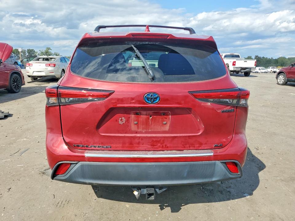 67785096 :رقم المزاد ، 5TDKBRCH8PS600281 vin ، 2023 Toyota Highlander Hybrid مزاد بيع