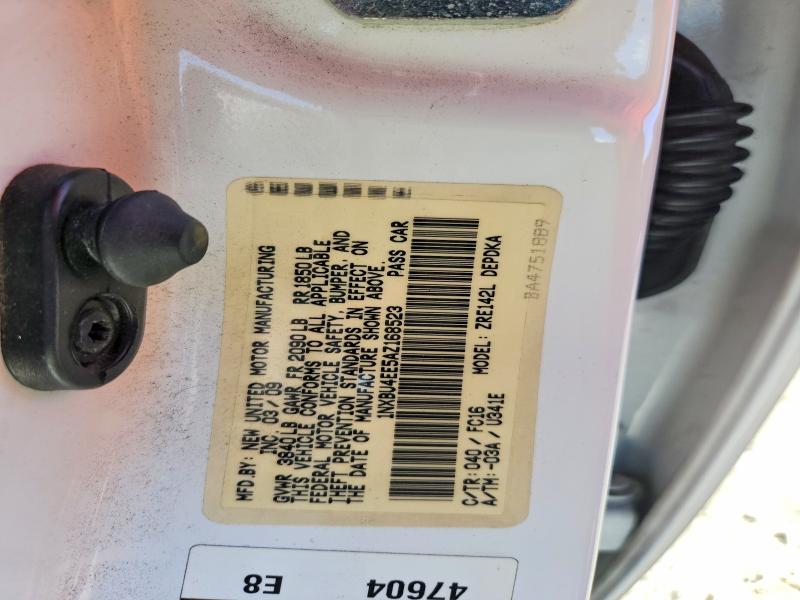 Продажа на аукционе авто 2010 Toyota Corolla, vin: 1NXBU4EE5AZ168523, номер лота: 67371506