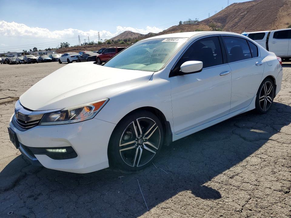 2016 Honda Accord მანქანა იყიდება აუქციონზე, vin: 1HGCR2F50GA139097, აუქციონის ნომერი: 70696816