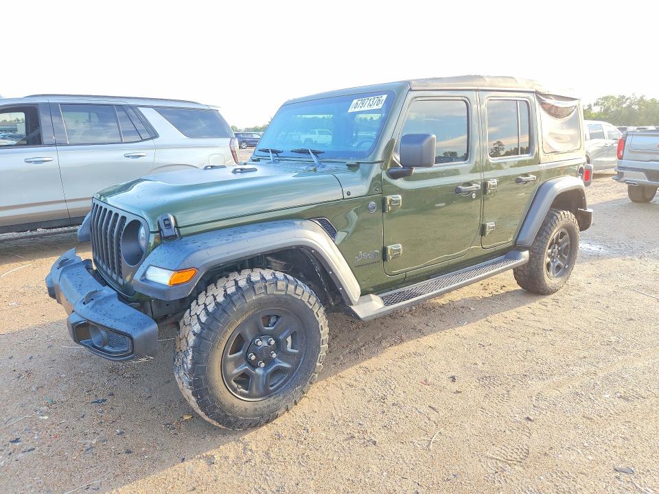 67971376 :رقم المزاد ، 1C4PJXDN1RW105232 vin ، 2024 Jeep Wrangler مزاد بيع