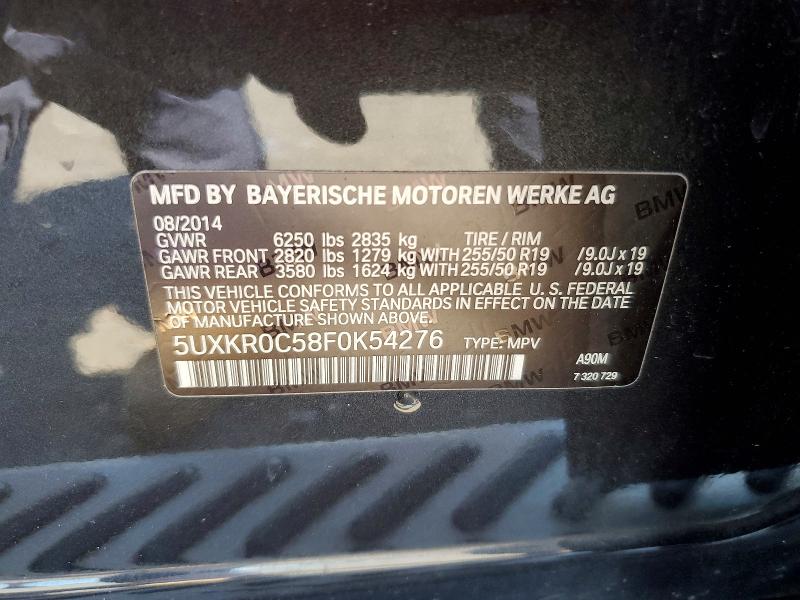 Продажа на аукционе авто 2015 Bmw X5, vin: 5UXKR0C58F0K54276, номер лота: 67659246