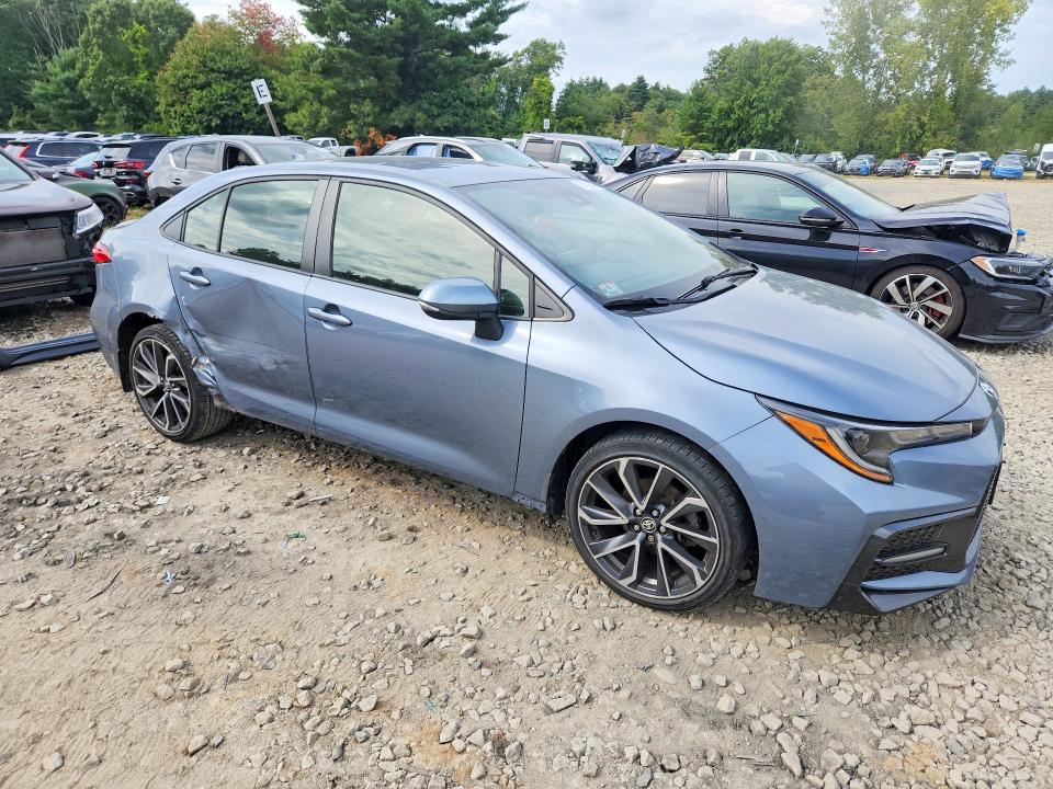 67526726 :رقم المزاد ، JTDS4MCE3NJ097028 vin ، 2022 Toyota Corolla مزاد بيع