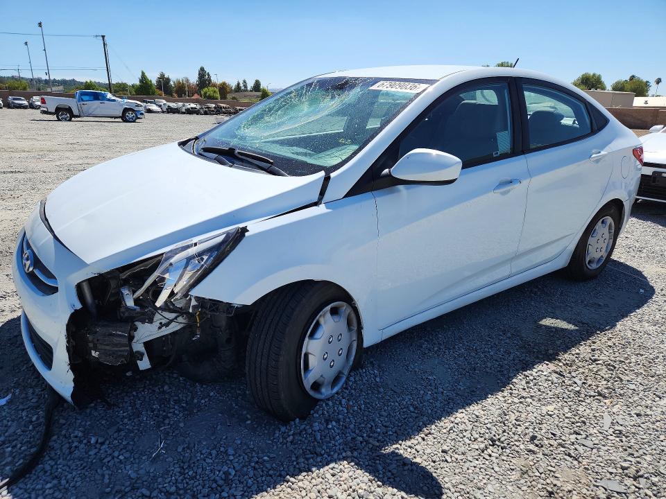 67909036 :رقم المزاد ، KMHCT4AE3HU305918 vin ، 2017 Hyundai Accent مزاد بيع