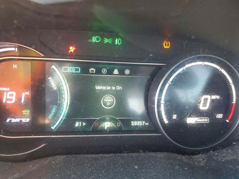 2022 Kia Niro Ev მანქანა იყიდება აუქციონზე, vin: KNDCC3LG9N5138824, აუქციონის ნომერი: 67217416