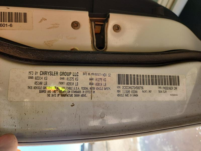 Продаж на аукціоні авто 2013 Chrysler 300, vin: 2C3CCAAG7DH588796, номер лоту: 69607886