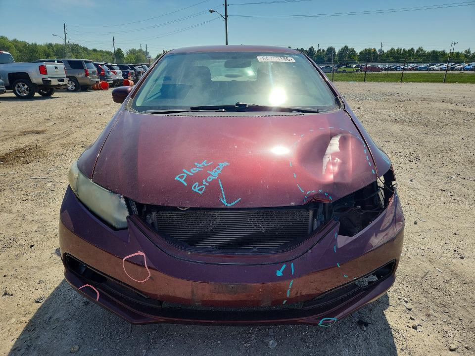 68760186 :رقم المزاد ، 19XFB2F57EE077532 vin ، 2014 Honda Civic مزاد بيع