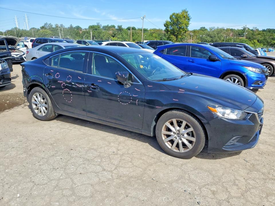 2017 Mazda 6 მანქანა იყიდება აუქციონზე, vin: JM1GL1U53H1155777, აუქციონის ნომერი: 70179296