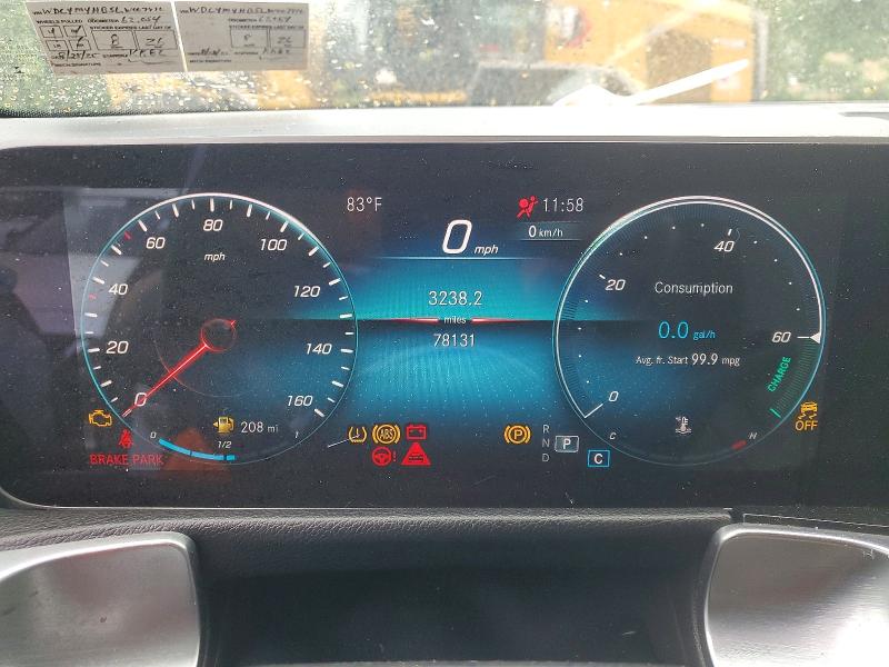 Продаж на аукціоні авто 2020 Mercedes-benz Glb, vin: WDC4M4HB5LW007976, номер лоту: 62397556