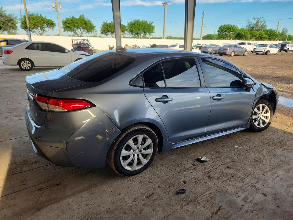 Aukcja sprzedaży 2021 Toyota Corolla, vin: JTDEPMAE3MJ187768, numer aukcji: 70268726