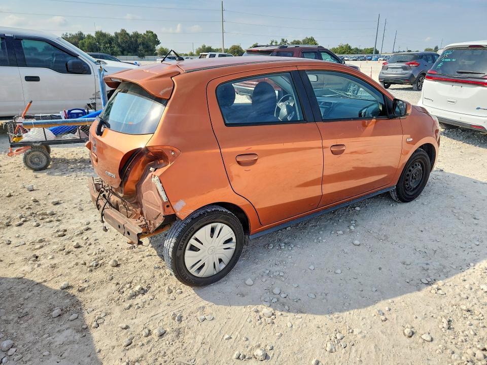 2019 Mitsubishi Mirage მანქანა იყიდება აუქციონზე, vin: ML32A3HJ5KH003794, აუქციონის ნომერი: 69982866