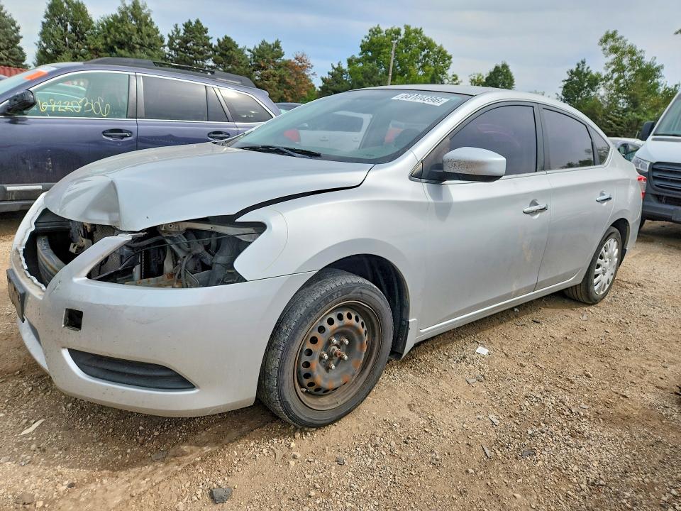 68104396 :رقم المزاد ، 3N1AB7AP5FY229391 vin ، 2015 Nissan Sentra مزاد بيع