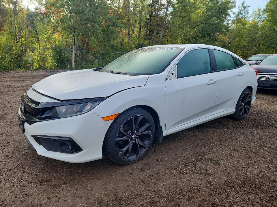 2019 Honda Civic მანქანა იყიდება აუქციონზე, vin: 2HGFC2F87KH019672, აუქციონის ნომერი: 65818346