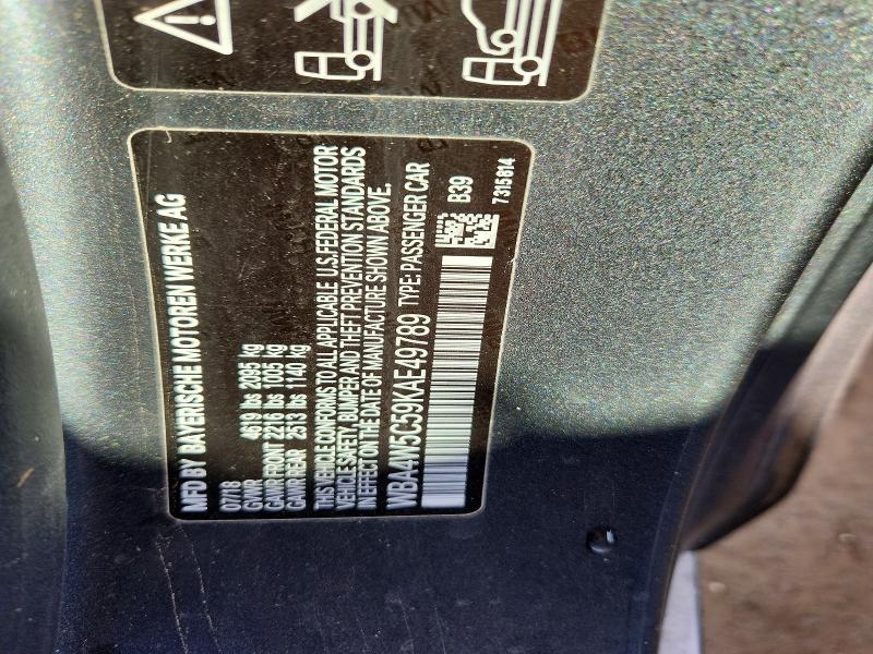 Продажа на аукционе авто 2019 Bmw 430xi, vin: WBA4W5C59KAE49789, номер лота: 69101456