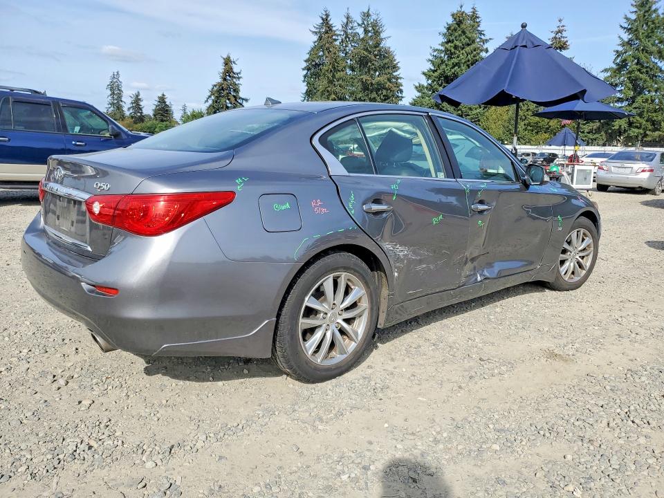 Aukcja sprzedaży 2014 Infiniti Q50, vin: JN1BV7AR2EM700461, numer aukcji: 68040306