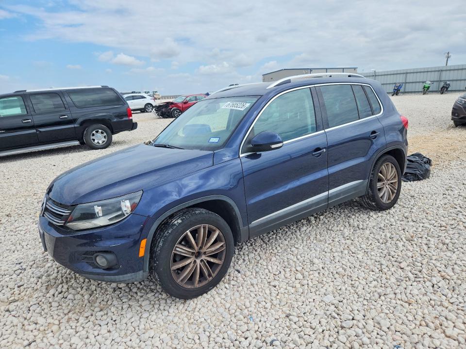 2012 Volkswagen Tiguan მანქანა იყიდება აუქციონზე, vin: WVGBV7AX6CW552209, აუქციონის ნომერი: 67685226