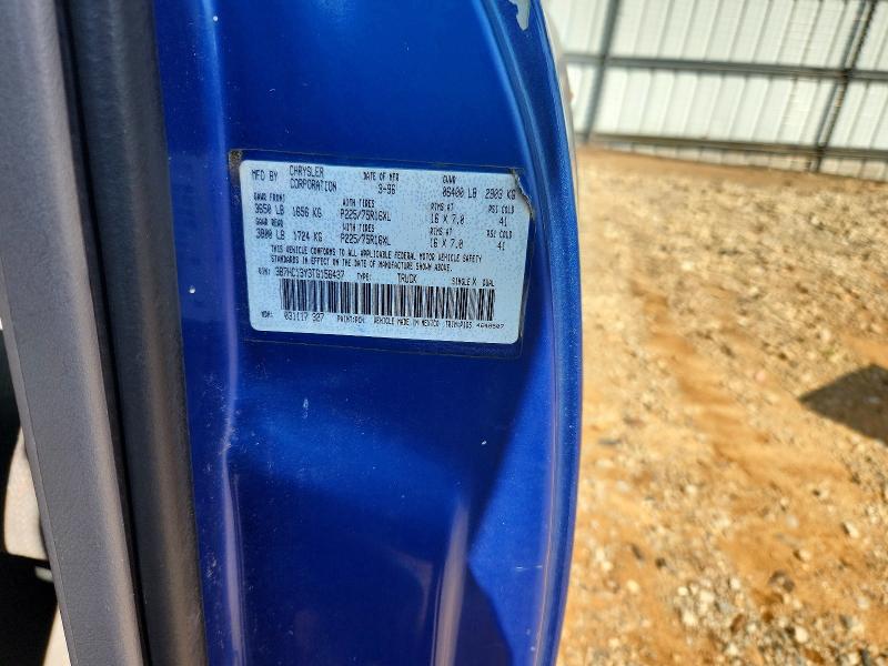 67423726 :رقم المزاد ، 3B7HC13Y3TG156437 vin ، 1996 Dodge Ram 1500 مزاد بيع