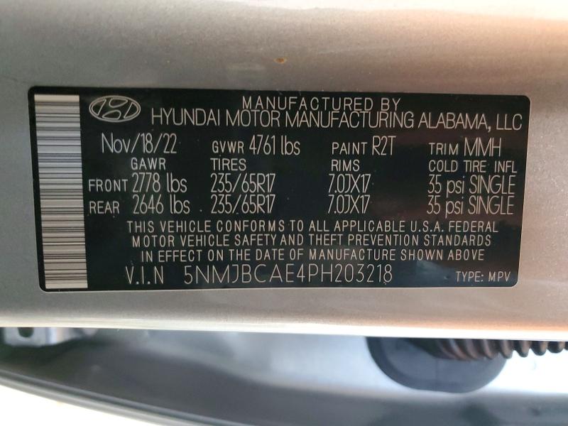 Продаж на аукціоні авто 2023 Hyundai Tucson, vin: 5NMJBCAE4PH203218, номер лоту: 67716466