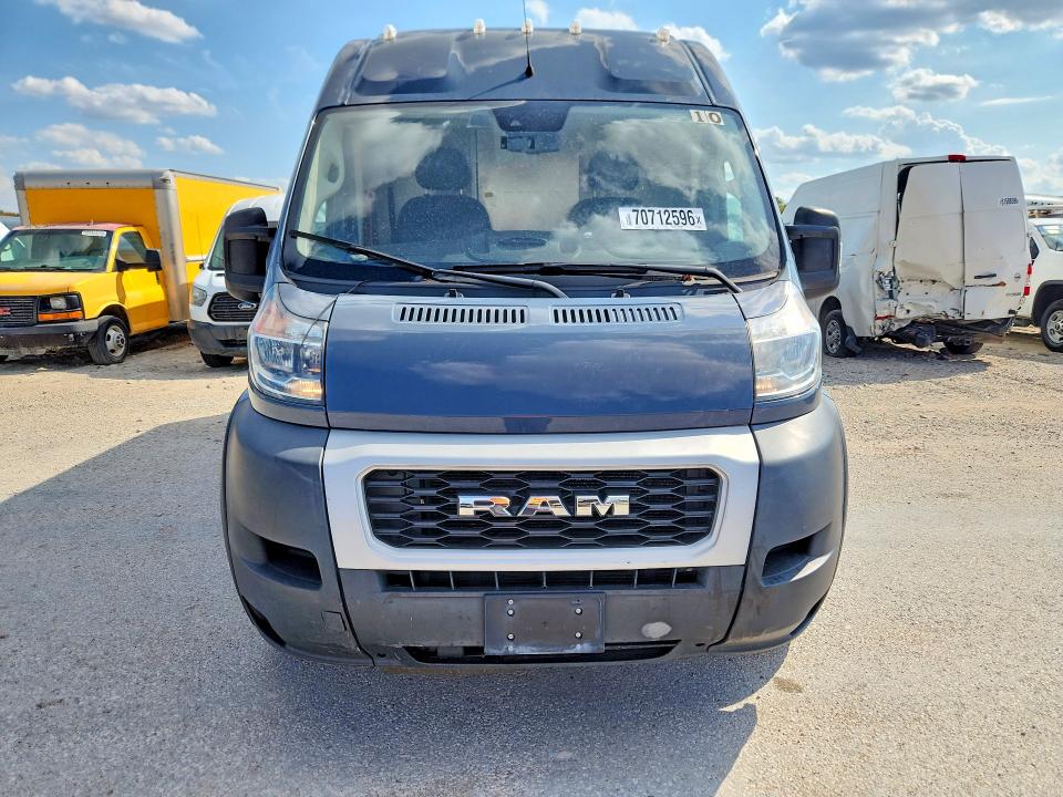 70712596 :رقم المزاد ، 3C6MRVJG8ME579968 vin ، 2021 Ram Promaster 3500 مزاد بيع