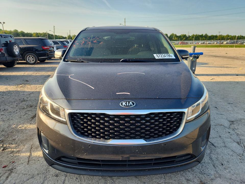 67234196 :رقم المزاد ، KNDMB5C14H6284397 vin ، 2017 Kia Sedona مزاد بيع