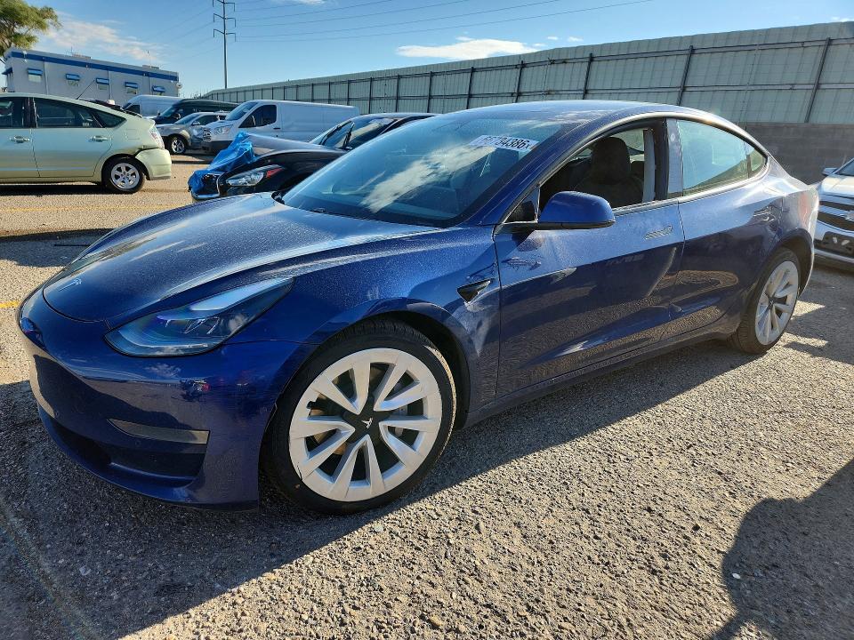 Продажа на аукционе авто 2021 Tesla Model 3, vin: 5YJ3E1EA5MF052852, номер лота: 66734386