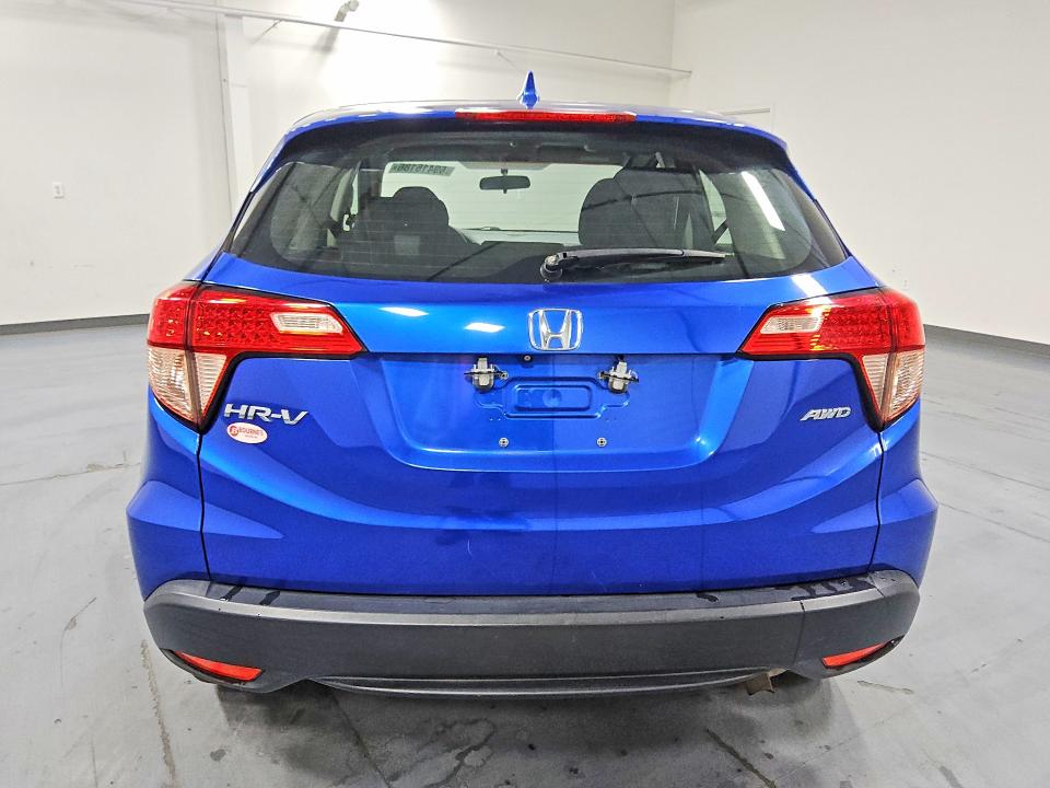 2018 Honda Hr-v მანქანა იყიდება აუქციონზე, vin: 3CZRU6H35JM701722, აუქციონის ნომერი: 69416186