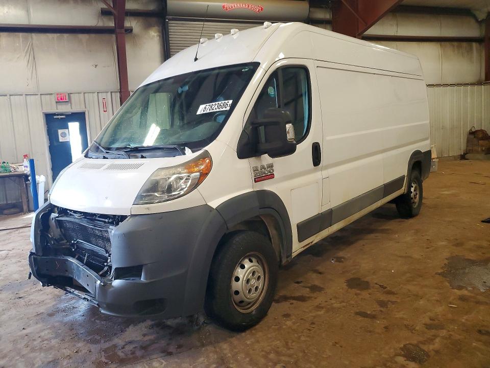 2017 Ram Promaster 2500 მანქანა იყიდება აუქციონზე, vin: 3C6TRVDG7HE552273, აუქციონის ნომერი: 67823686