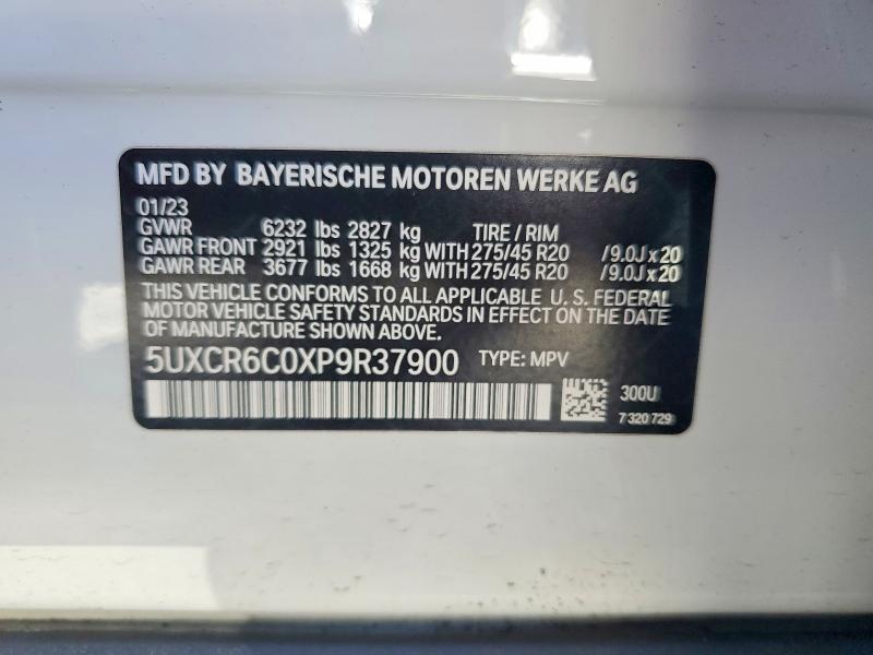 Продажа на аукционе авто 2023 Bmw X5, vin: 5UXCR6C0XP9R37900, номер лота: 68571066