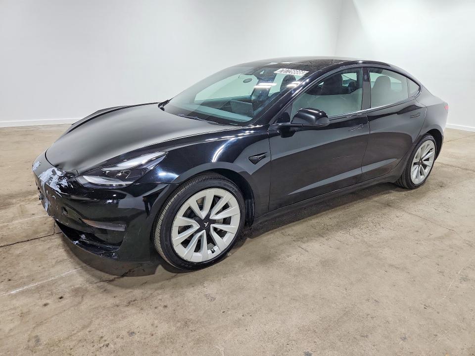 2022 Tesla Model 3 მანქანა იყიდება აუქციონზე, vin: 5YJ3E1EA2NF304462, აუქციონის ნომერი: 70726666