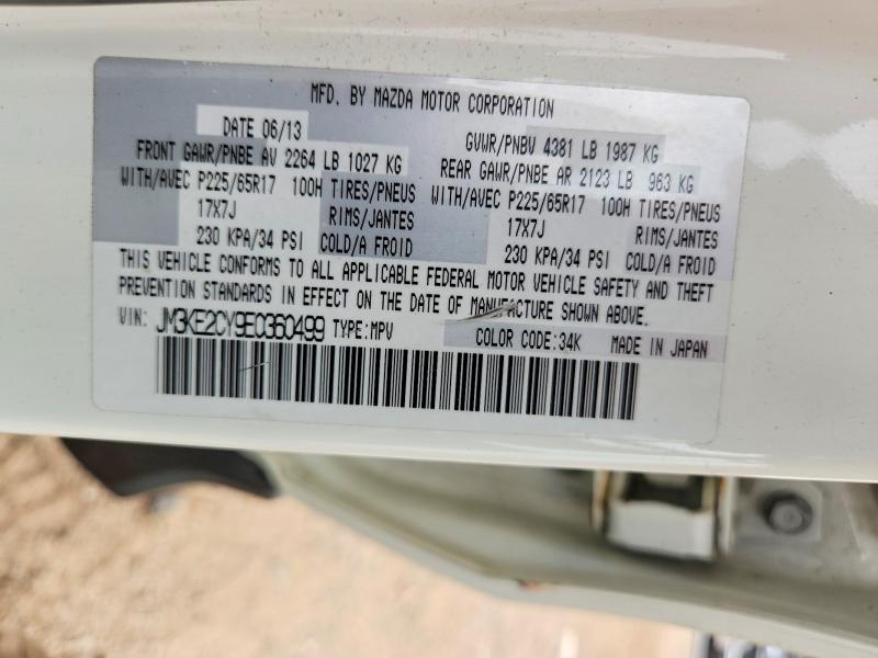 68213606 :رقم المزاد ، JM3KE2CY9E0360499 vin ، 2014 Mazda Cx-5 مزاد بيع