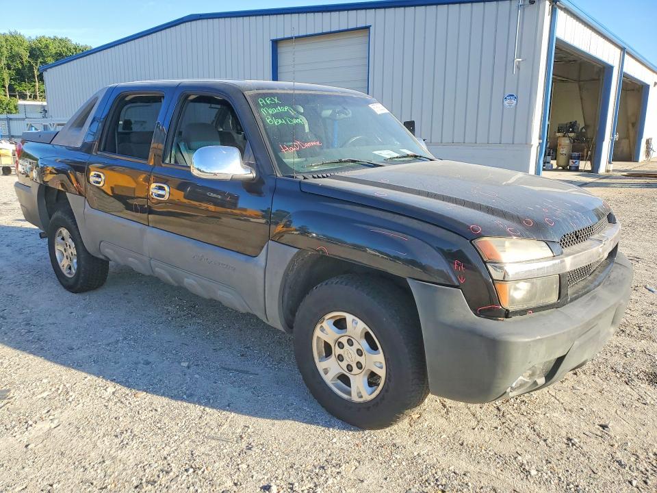 2002 Chevrolet Avalanche მანქანა იყიდება აუქციონზე, vin: 3GNEK13T12G186245, აუქციონის ნომერი: 67692086