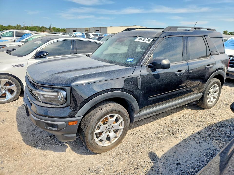 Auction sale of the 2021 Ford Bronco Sport, vin: 3FMCR9A66MRB35317, lot number: 70710936